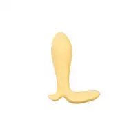 Изображение Satisfyer, Германия Анальный вибратор Satisfyer Intensity Plug Connect App, силикон, желтый, 9 см