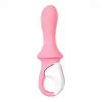 Фото Satisfyer, Германия Надувной вибратор Satisfyer Air Pump Booty 5+ Connect App, силикон, розовый, 15 см