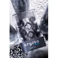 Фото Tenga, Япония Нереалистичный мастурбатор TENGA Crysta Block, TPE, прозрачный, 15,5 см