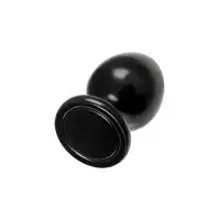 Изображение  Анальная втулка POPO Pleasure by TOYFA Cetus α, PVC, черная, 11,5 см, Ø 6,2 см