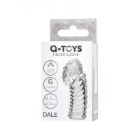 Фото A-toys by TOYFA Насадка на палец A-Toys by TOYFA Dale, ТРЕ, прозрачный, 8,5 см