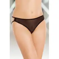 Изображение SoftLine Collection, Польша Трусики- бабочка SoftLine Collection, черный, S/L