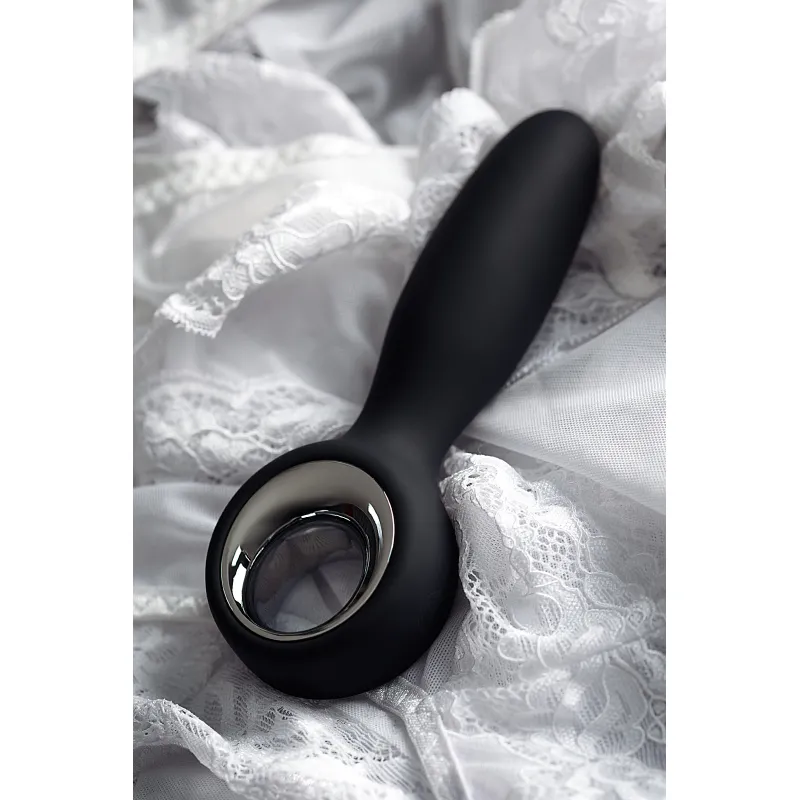 Фото POPO Pleasure by TOYFA Анальный стимулятор POPO Pleasure by TOYFA Sagitta, силикон, черный, 9 см