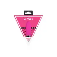 Фото LilVibe Нереалистичный вибратор LilVibe, силикон, розовый, 10 см