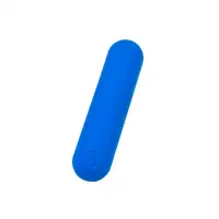 Изображение A-toys by TOYFA Вибропуля A-Toys by TOYFA NEP, силикон, синий, 8 см