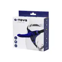 Изображение A-toys by TOYFA Страпон A-Toys by TOYFA Siru, силикон, фиолетовый, 14,5 см