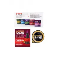 Фото Luxe Презервативы Luxe, black ultimate, «Болт на 32», вишня, 18 см, 5,2 см, 1 шт.