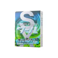Sagami, Япония Презервативы Sagami, xtreme, Mint, латекс, 19 см, 5,2 см, 3 шт. — купить в Минске Изображение Sagami, Япония Презервативы Sagami, xtreme, Mint, латекс, 19 см, 5,2 см, 3 шт.