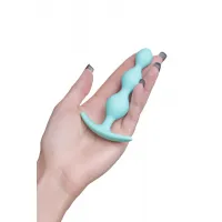 Изображение ToDo by Toyfa Анальная втулка ToDo by Toyfa Triple, силикон, мятная, 10,5 см, Ø 2,4 см