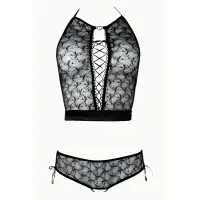Изображение ANAIS-APPAREL LUXURY LINGERIE (Польша) Топ и трусики Anais Cristal, черный, S