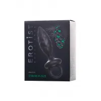 Фото Erotist Анальная пробка Erotist Strob M - size, силикон,черная, 13,5 см