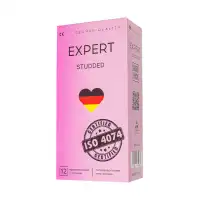 Фото  Презервативы EXPERT Studded, облегающие, точечные, 15 шт