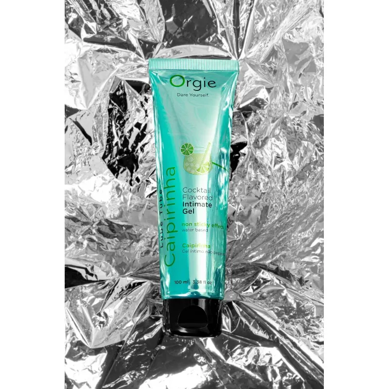 Изображение Orgie, Португалия Интимный гель Orgie LUBE TUBE COCKTAIL на водной основе, со вкусом кайпириньи, 100 мл
