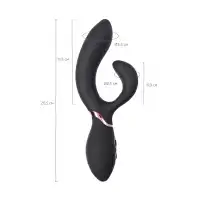 Фото Waname D-splash Вибратор-кролик WANAME D-SPLASH Avalanche, силикон, черный, 20,5 см