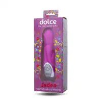 Фото Dolce by TOYFA Вибратор TOYFA Dolce Jaden, силикон, розовый, 12,5см
