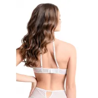 Изображение Erolanta Lingerie Эротический бралетт Erolanta Karen с открытой грудью, белый (42-44)