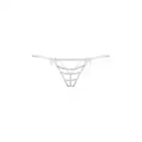 Фото SoftLine Collection, Польша Стринги открытые с бусинами SoftLine Collection, белый, S/L
