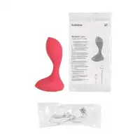 Изображение Satisfyer, Германия Анальная вибровтулка Satisfyer Backdoor Lover, красная, 11,2 см