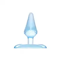 Фото TOYFA Basic Анальная втулка TOYFA Basic, ABS пластик, голубой, 6,5 см, Ø 2,5 см