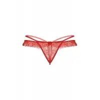 Изображение SoftLine Collection, Польша Стринги открытые с оборками SoftLine Collection, красный, M/L