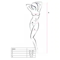 Изображение Casmir, Польша Костюм-сетка Passion Erotic Line, белый, OS