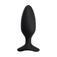 Фото Lovense, США Анальная втулка LOVENSE Hush 2 (M), силикон, черная, 13,5 см, Ø 4,4 см