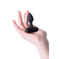 Фото Erotist Анальная втулка Erotist SHAFT, силикон, черный, 6,9 см