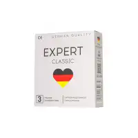 Изображение  Презервативы EXPERT Classic, классические, 3 шт.