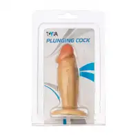 Фото TOYFA Basic Фаллоимитатор, TOYFA, PVC, телесный, 11,5 см