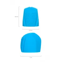 Фото Magic Wand Насадка Magic Wand Genio для массажера Europe, силикон, синяя, 4.1 см