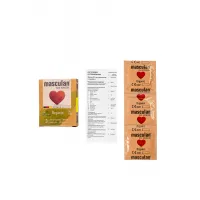 Фото Masculan Презервативы masculan ORGANIC № 3 утонченные, 18,5 см, 5.3 см, 3 шт.
