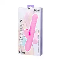 Изображение JOS Вибратор JOS Lixy, с функцией Up&Down, силикон, розовый, 23 см