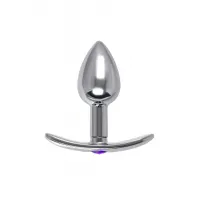 Фото  Втулка со светящимся хвостом Metal by TOYFA, металл, серебристая, 25,5 см