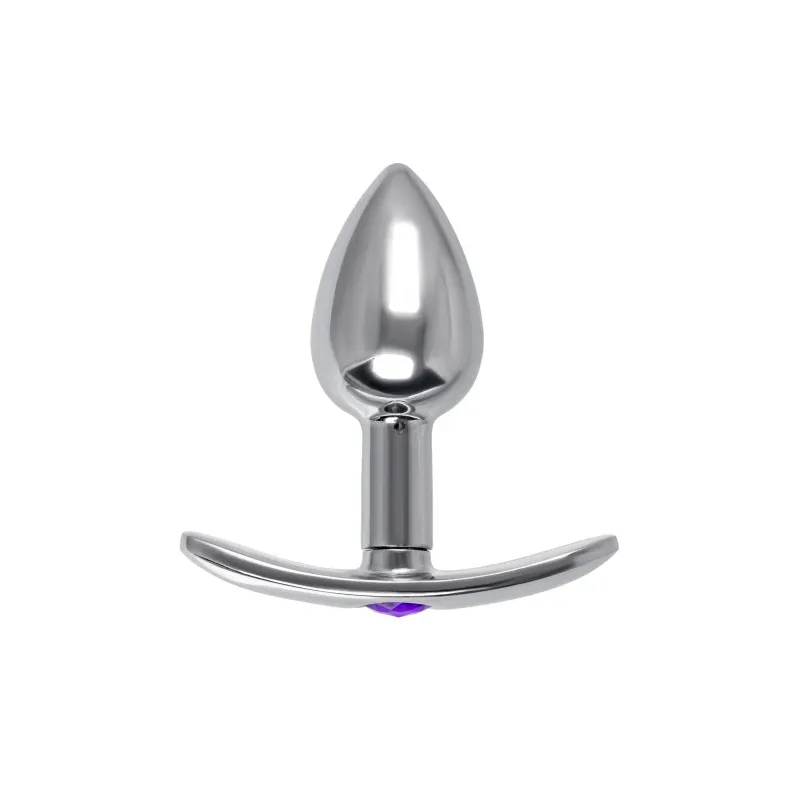 Фото  Втулка со светящимся хвостом Metal by TOYFA, металл, серебристая, 25,5 см