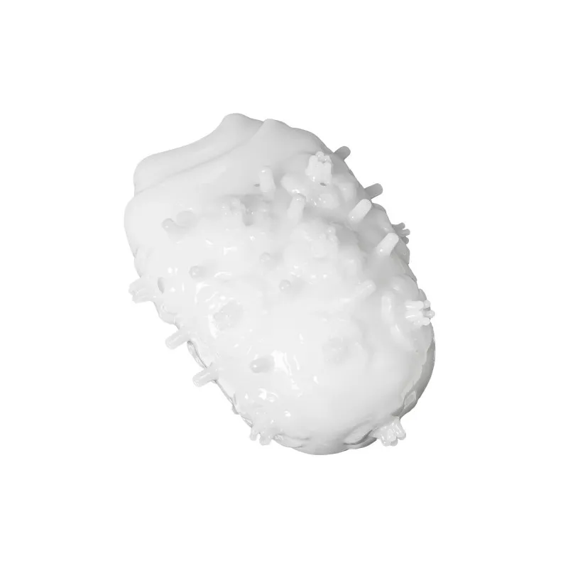 Фото MensMax Мастурбатор нереалистичный MENS MAX CAPSULE 06 PETAL, TPE, белый, 8 см (В ЗИПЛОКЕ)
