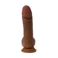 Фото RealStick Elite by TOYFA Фаллоимитатор TOYFA RealStick Elite Mulatto, реалистичный, на присоске, мулат, 16 см