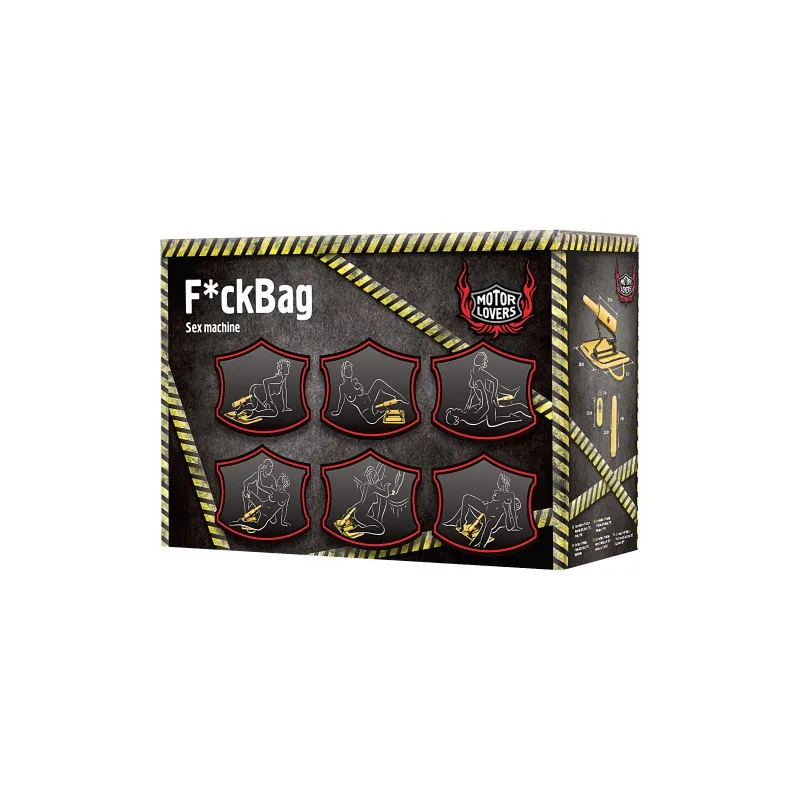 Изображение Motorlovers by TOYFA Секс-машина F*ckBag MotorLovers by TOYFA, ABS, желтый, 36 см