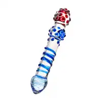 Sexus Glass Двусторонний фаллоимитатор Sexus Glass, стекло, прозрачный, 20,5 см — купить в Минске Изображение Sexus Glass Двусторонний фаллоимитатор Sexus Glass, стекло, прозрачный, 20,5 см
