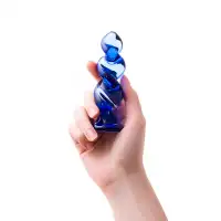 Sexus Glass Анальная втулка Sexus Glass, стекло, синяя, 12 см, Ø 3,5 см — купить в Минске Изображение Sexus Glass Анальная втулка Sexus Glass, стекло, синяя, 12 см, Ø 3,5 см