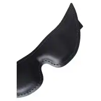 Фото PECADO B.D.S.M Маска Pecado BDSM, мягкая закрытая острая, натуральная кожа, черная