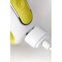 Фото Satisfyer, Германия Нереалистичный вибратор Satisfyer Vibes Yummy Sunshine, силикон, желтый, 22,5 см.