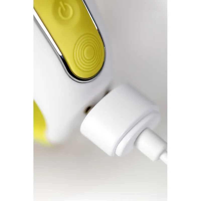 Фото Satisfyer, Германия Нереалистичный вибратор Satisfyer Vibes Yummy Sunshine, силикон, желтый, 22,5 см.