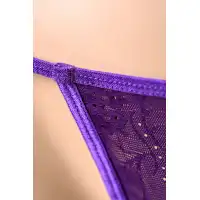 Candy Girl, Гонконг Комбинация и стринги Candy Girl Bambi, фиолетовый, XL — купить в Минске Фото Candy Girl, Гонконг Комбинация и стринги Candy Girl Bambi, фиолетовый, XL