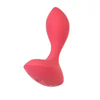 Изображение Satisfyer, Германия Анальная вибровтулка Satisfyer Backdoor Lover, красная, 11,2 см