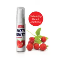 Биоритм, Россия Съедобная гель-смазка TUTTI-FRUTTI для орального секса со вкусом земляники 30г — купить в Минске Фото Биоритм, Россия Съедобная гель-смазка TUTTI-FRUTTI для орального секса со вкусом земляники 30г