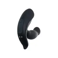 Фото  Стимулятор простаты PPPVIBE 9 W MOTOR, силикон, черный, 12 см