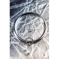 Изображение Metal by TOYFA Ошейник TOYFA Metal с кольцом, металл, серебряный