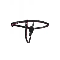 Изображение  Страпон на креплении Black&Red by TOYFA, силикон, черный, 24 см