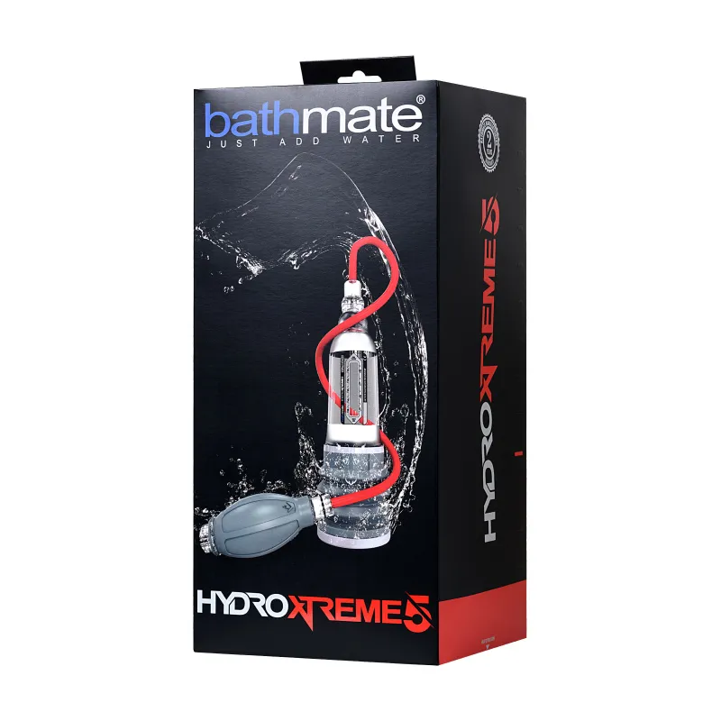 Изображение Bathmate, Великобритания Гидропомпа Bathmate HYDROXTREME5, ABS пластик, прозрачная, 26 см (аналог HYDROMAX XTREME X20)