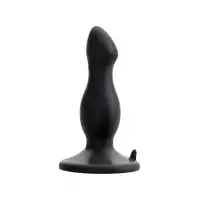 Изображение POPO Pleasure by TOYFA Анальная втулка POPO Pleasure by TOYFA Antlia, силиконовая, черная,10,5 см
